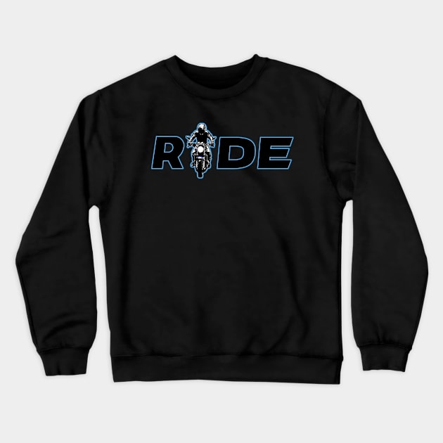 RIDE Special Edition Crewneck Sweatshirt by ridingwithestie